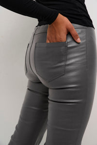 Ada Crop jeggings gráar