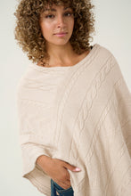 Load image into Gallery viewer, Dela Poncho Beige