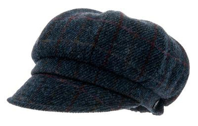 Sixpensari  Regina Sr. - Harris Tweed (blár)