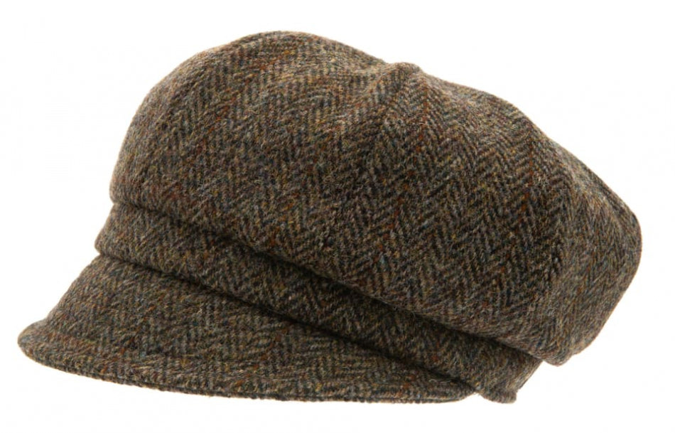 Sixpensari  Regina Sr. - Harris Tweed (grænn)